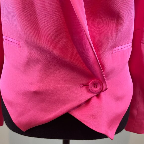 Rebecca Minkoff Pink Blazer Size 2 - Picture 6 of 16